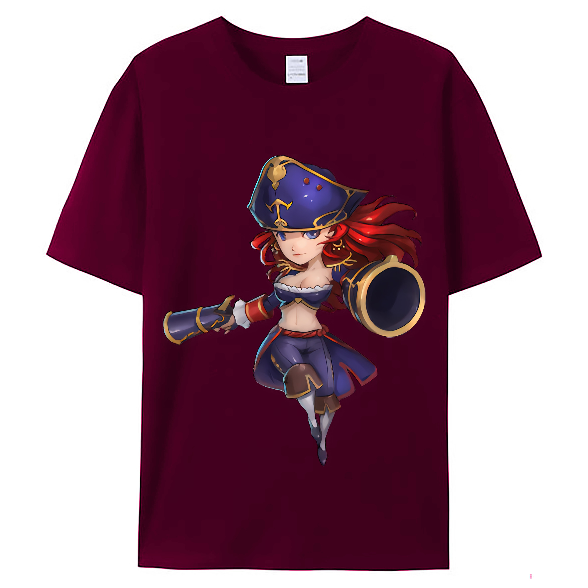 （画像用） リーグ・オブ・レジェンド League of Legends LOL レディースカジュアルプリントTシャツ（綿100％）